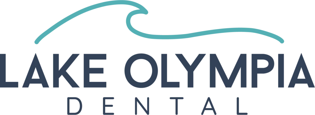 large lake olympia logo for website design